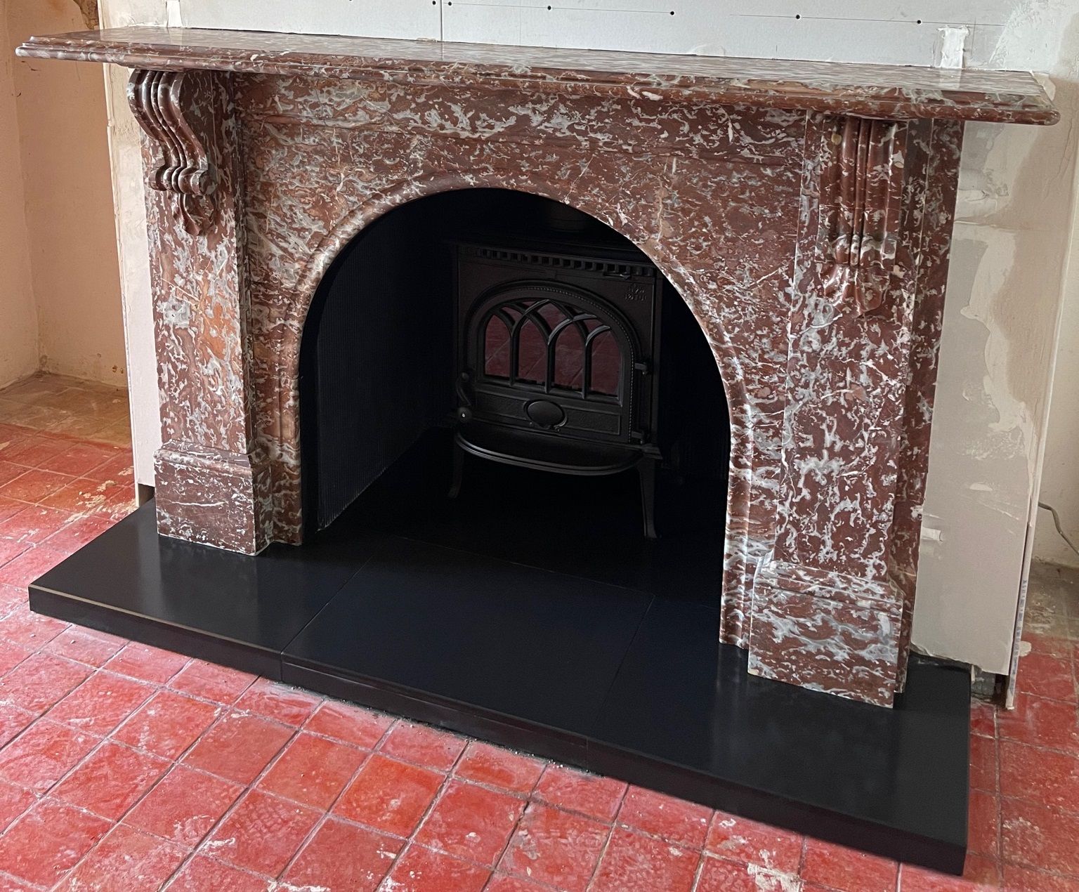 Marble Fireplace Restoration 7